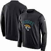 Men's Jacksonville Jaguars Nike Black Sideline Circuit Performance Sweatshirt,baseball caps,new era cap wholesale,wholesale hats